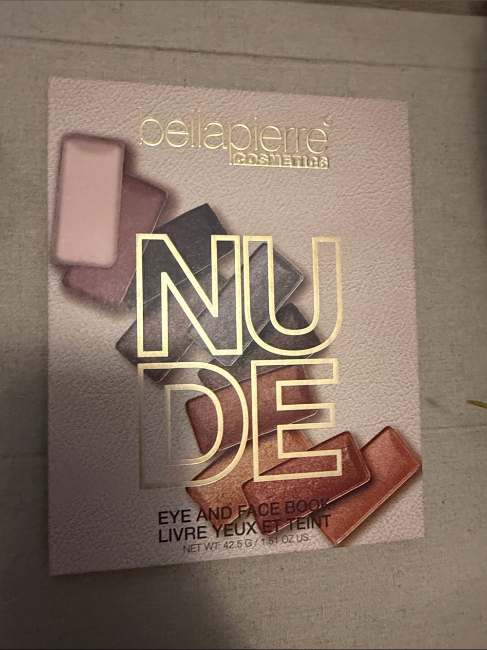 Bellapiere Cosmetics Nude Eye and Face Book - NEW